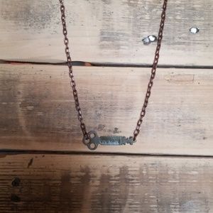 Giving Key Necklace Courage
